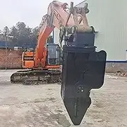 Heavy Duty Hydraulic Shear for Metal & Scrap – Dual Cylinder for Industrial Demolition