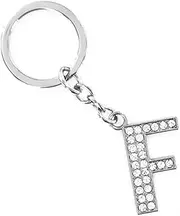 [TOGEVAL] Letter Key Ring Coworker Co Worker Keyrings Charms Stylish Keychain Simple Keychain Silver Keychain key Wallet Letter e Keychain Key Holder Letter Keychain Key Chain