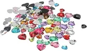 DONFAMDS 1 Set Decorative Nail Charm DIY Manicure Decals Flat Back Gems for Nail Art Creative Accessories for Professionals Home Use Mixed Colors Approx