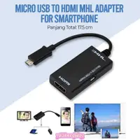 在飛比找蝦皮購物優惠-Cable Micro USB to HDMI MHL Ad