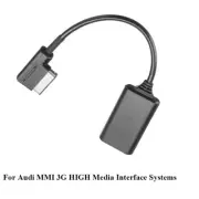 AMI MMI Music Interface AUX Audio Cable Adapter For Audi A3 A4 A5 Q7 For iPhone (for: Audi)