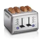 Hamilton Beach 4 Slice Toaster with Extra-Wide Slots Stainless Steel 24796