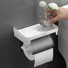 Toilet Paper Holder Roll/Draw Paper Dispenser Storage Rack Tissue Box Shelf