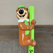 Vintage 1990 Yogi Bear Pencil & Pencil Topper Unsharpened Applause Taiwan