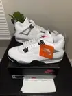 Nike Air Jordan 4 Retro OG White Cement 2025 Size 15 Men FV5029-100 New!