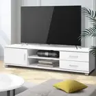 Artiss 2 Drawer TV Cabinet Entertainment Units Wood Stand Storage Furniture AU