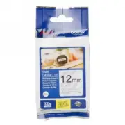 Brother Black On Clear P-Touch Tape Cassette 4m Laminated Tape 12mm Wide