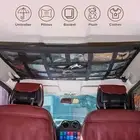 Car Interior Accessories Auto Roof Cargo Net Double-Layer Mesh Storage Organizer