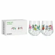 Ritzenhoff Botanic Lights Gin Tumbler 009 010 F24 Set of 2 O. Hajek Gin Glass...