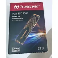 在飛比找蝦皮購物優惠-Transcend 創見PCIe SSD 250S  2 T