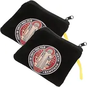 Healifty 2pcs Compact Cloth Jewelry Storage Bags Lightweight present Bags for Charms Items Stylish and Practical Design for Long Term Use