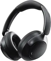 QCY H3 PRO Wireless Headphones Over-Ear, Noise Cancelling Headphones, LDAC Hi-Res Audio, Bluetooth 5.4 Headphones,55H Playtime, Custom EQ via App,Multiple Modes(Black)