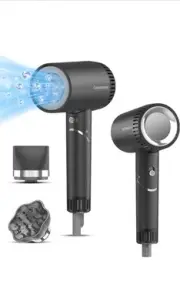 Hair Dryer, 100,000 RPM High-Speed Ionic Blow Dryer for Fast Drying,