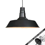 Snap Lighting Harvey Black Downlight to Pendant Light Conversion Kit 360mm