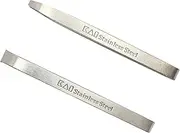 KAI Standard Selection Tweezers, Eyebrow Tweezers Set, 2 Count, Unisex, Face, Hair Removal, Women (Personal Grooming), Sensitive Skin