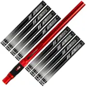 HK Army LAZR Barrel Kit - Black Inserts - Cocker Threads - Dust Red
