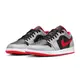 【NIKE】AIR JORDAN 1 LOW 運動鞋/灰黑紅/男鞋-553558060/ US10/28cm