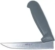 ABLE-T Serrated Right Angle Knife, Approved by a Certified Occupational Therapist - 1 Count, Grey