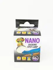 Zoo Med Nano Basking Spot Lamp 40 watt Bulb