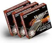 [MUSCELL] Mandolin Strings, Handmade Phosphor Bronze 8-String Mandolin Strings - 3 Packs Light 10-32 PB-MND-1032