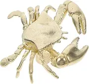 Cabilock Elegant Nautical Cupboard Knob Crab Drawer Handles Brass for Modern Home
