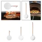 Convenient Pizza Peel Homemade Pizza Bread Pizza Paddle Turning Peel Metal Pizza