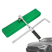 Axle Spanner - Tire Nut Spanner, Wheel Stud Wrench | Wheel Lock Spanner With Storage Box, Wheel Socket Wrench, Bolt Tightening Tool, Tire Stud Spanner, Rim Nut Wrench For Motorcycle, Cycle, Car, Rvs