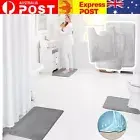 3Pcs Bathroom Floor Mat Set Anti-Slip Toilet Rugs Carpet Memory Foam Dry Quickly