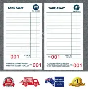100 Take-Away Docket Books - (100 Sheets Per book ) # 1 Selling Free Delivery