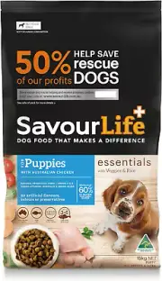 Savourlife Essentials Chicken Puppy Dog Food 15Kg