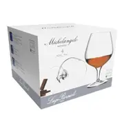 Luigi Bormioli Michelangelo Cognac Glasses 395ml Set 4