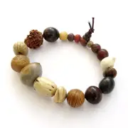 Eighteen Bodhi se*ed Tibet Buddhist Prayer Beads Mala Bracelet