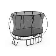 Compact Oval Trampoline - Space-Saving & Active Play