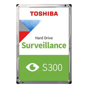 東芝 TOSHIBA S300 1TB 1T 監控 硬碟 3.5吋 AV影音 內接式硬碟 HDWV110UZSVA 三年