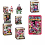 6 Set Killer Klowns from Outer Space Pop! Vinyl Figure Bundle + Bonus Tin Sign !