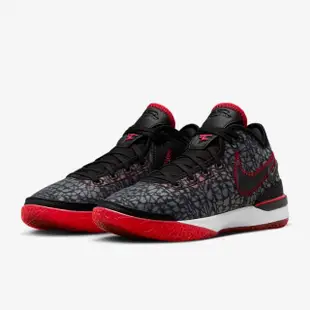 【NIKE 耐吉】籃球鞋 男鞋 運動鞋 包覆 緩震 ZOOM LEBRON NXXT GEN EP 黑紅 DR8788-001