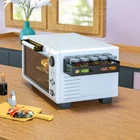 Multi-purpose Magnetic Rack Microwave Oven Side Organizer Shelf Spice Storage