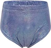 [FEESHOW] Girls Wet Look Dance Slips Gymnastics Briefs Ballet Underpants Bottoms Ballerina Underwear