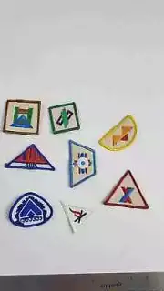Large Lot Campfire Girls Patches - Mystery Symbol Patches Let Me Know!