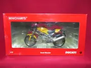 Ducati Monster 900 Rare Yellow Minichamps Classic Bike Minichamps 1/12 Scale