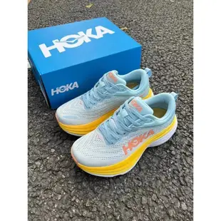 L6ud Hoka ONE Bondi 8 男鞋 Bondi 跑步網面透氣減震