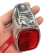 Solar Rechargeable Tail Light Reflector Smart Sensor Bicycle Rear Light LED Lamp