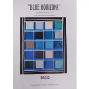 Quilting Sewing Quilt Pattern Blue Horizons Patchwork Batik Australia