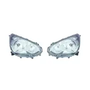 Pair of Right & Left Side Head Light for Mitsubishi Mirage 12/2012 - ON