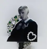 Draco Malfoy Harry Potter Badge Reel ID Holder Nurse Teacher Student Vet Dental
