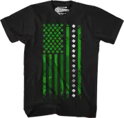 Shamrock Flag St. Patrick's Day T-Shirt