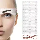 Stickers Eyebrow Stencil Grooming Shaper Template 12 Styles Eye Brow Stamp