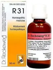 Dr. Reckeweg R31 Increases Appetite and Blood supply Size : 22ml pack of 2