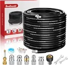 100 Feet Sewer Jetter Kit for Pressure Washer, 5800PSI Drain Cleaner Hose