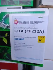 Fits HP CF212A 131A Yellow Toner Cartridge Replacement
